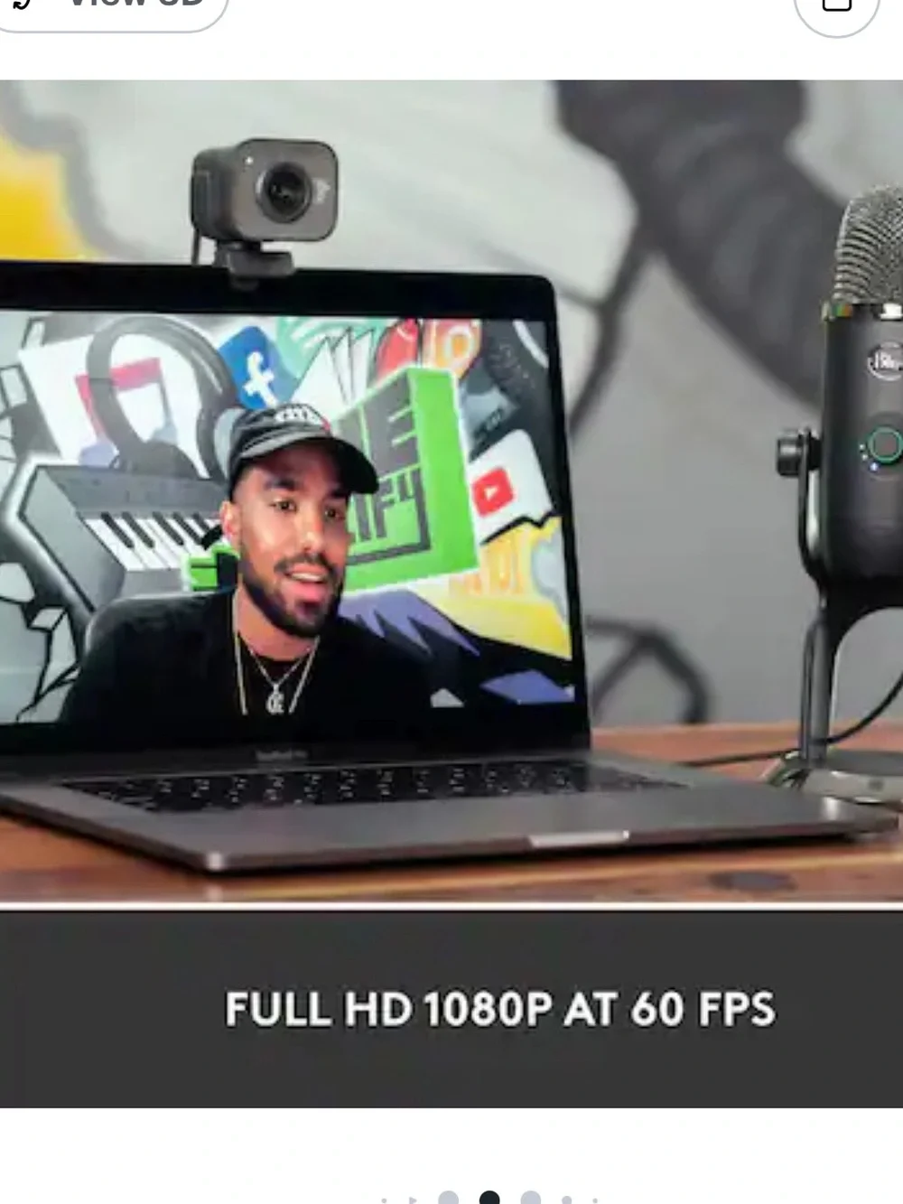 Logitech Stream Cam Plus For Creators